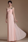2014 Neu Süß Rosa Eine Schulter Abendkleid