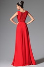 New Red Stylish Design Sleeveless Evening Prom Gown