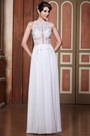 A-Line Halter Beaded Top Sexy Open Back Wedding Gown