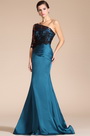Chic Overlace A-line Evening Gown
