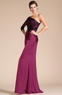 Fashion Overlace A-line Evening Dress Prom Gown