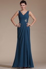 Sexy V-cut Evening Prom Gown