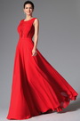 New Red Stylish Design Sleeveless Evening Prom Gown