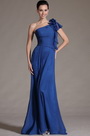 2014 Neu Stile Blau Ein-Schulter Abend Gown