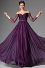 2014 Neu Lila Stilvoll Abendkleid Ballkleid
