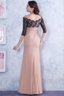 Elegant Ab Schulter Reich Taille Brautmutterkleid