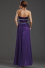 Einfach Trägerlos Lang Abendkleid Prom Ball Gown