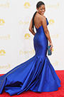 Massgeschneidert Keke Palmer Emmy Oscar Sexy Blau Ballkeid
