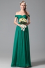 Off Shoulder Bridesmaid Dress Evening Gown