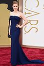 Custom Made Amy Adams 86th Academy Awards Blue Gown