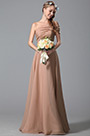 Gorgeous Floor Length Evening Gown With Stylish Shoulder Design
