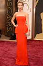 Custom Made Jennifer Lawrence Strapless Gown for Academy Awards