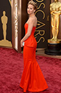 Custom Made Jennifer Lawrence Strapless Gown for Academy Awards