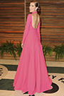 Massgeschneidert Alison Williams Modewoche Rosa Ballkleid