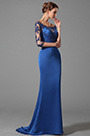 Элегантное Синее Вечернее Платье для Торжества