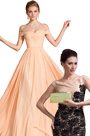 Fabulous Sweetheart Evening Dress Bridesmaid Dress Golden Handbag Set