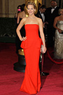 Custom Made Jennifer Lawrence Strapless Gown for Academy Awards