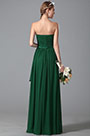Зелёное Платья для Подружек Невесты Асимметричная Юбка