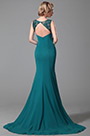 Stunning Sleeveless Floral Evening Gown Formal Dress