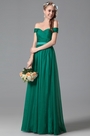 Off Shoulder Bridesmaid Dress Evening Gown