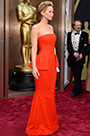 Custom Made Jennifer Lawrence Strapless Gown for Academy Awards