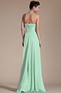 Strapless Sweetheart Slit Mint Bridesmaid Dress Formal Dress