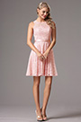 Rosa Lace Party kleid Cocktailkleid