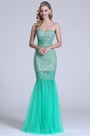 Gorgeous Strapless Sweetheart Beaded Prom Dress