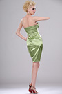 Strapless Light Green Party Dress Cocktail Dress