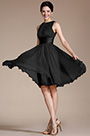 Sleeveless Black Party Dress Cocktail Dress