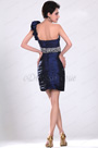 Navy Blue Party Dress Cocktail Dress