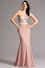Strapless Sweetheart Pink Bridesmaid Dress Formal Dress