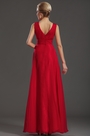 Sexy Red V-cut Formal Evening Dress
