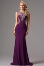 Graceful Sleeveless Formal Gown with Beaded Embellishments