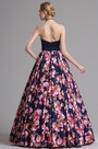 Elegant Halter Blumen Prom Abendkleid