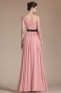 Graceful One Shoulder A-line Evening Gown