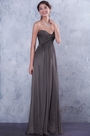 Strapless Sweetheart Grey Bridesmaid Dress Formal Dress
