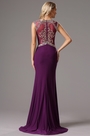 Graceful Sleeveless Formal Gown with Beaded Embellishments