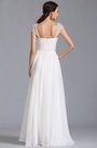 Robe de mariée princesse simple fluide manches courtes