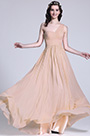 Elegant One Shoulder Rosy Brown Bridesmaid Dress