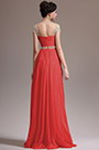 Beaded Cap Sleeves Red Prom Dress Evening Dress