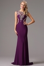 Graceful Sleeveless Formal Gown with Beaded Embellishments