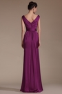 Simple Sexy V-neck Long Evening Dress