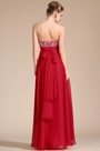 New Charming Red Strapless A-line Evening Dress
