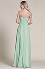 Graceful Strapless Sweetheart Mint Bridesmaid Dress Evening Dress