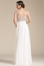 Robe de mariée/soirée blanche sexy et originale broderie