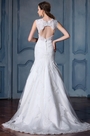 Cap Sleeves Lace Bridal Gown