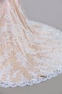 Robe de Mariée Sans Manche Dentelle Sans Manche