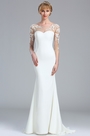 Robe de Mariée Manche Longue Dentelle Moderne