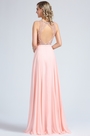Robe de Soirée Formel Bal Perles Rose